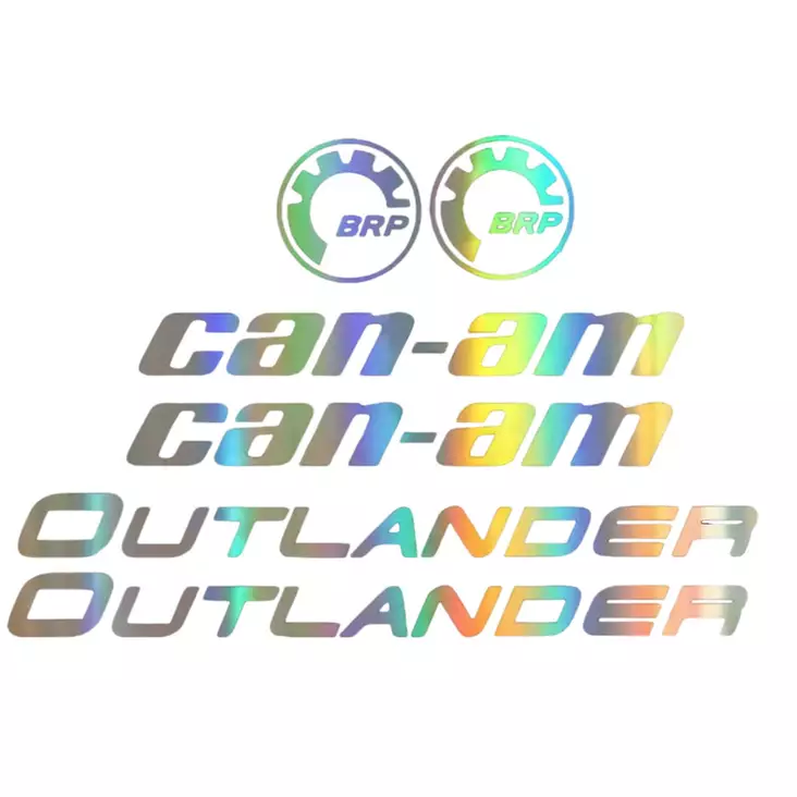 Tarrasarja can am outlander - Crossipyörän ja mopon tarrat  - 6438471339581 - 1