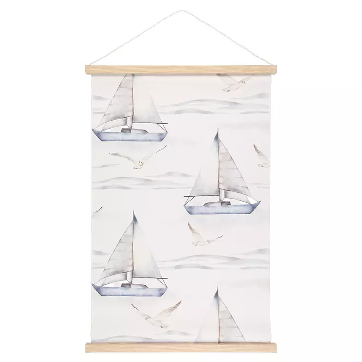 Taulu seinälle lokeilla ja purjeveneet - Kehykset ja taulut - 6410416532431 - 1