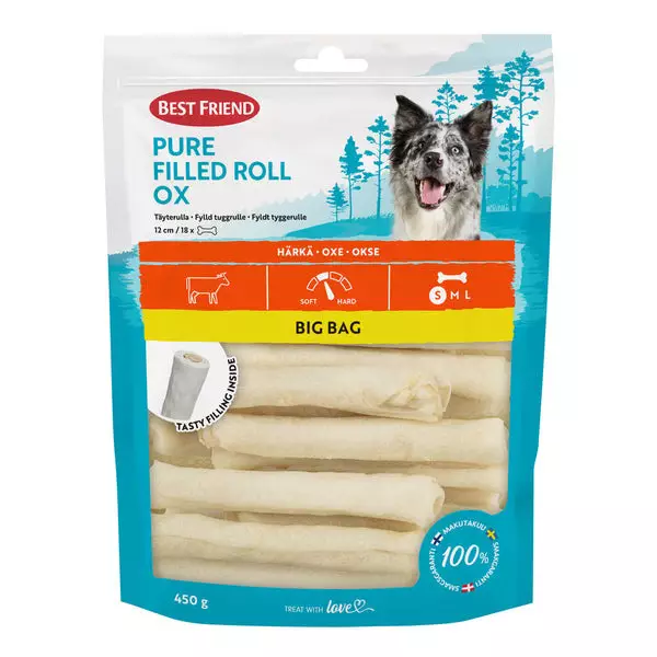 Täyterulla pure härkä - Koiran puruluut, purutikut ja pururullat - 5700551173301 - 1