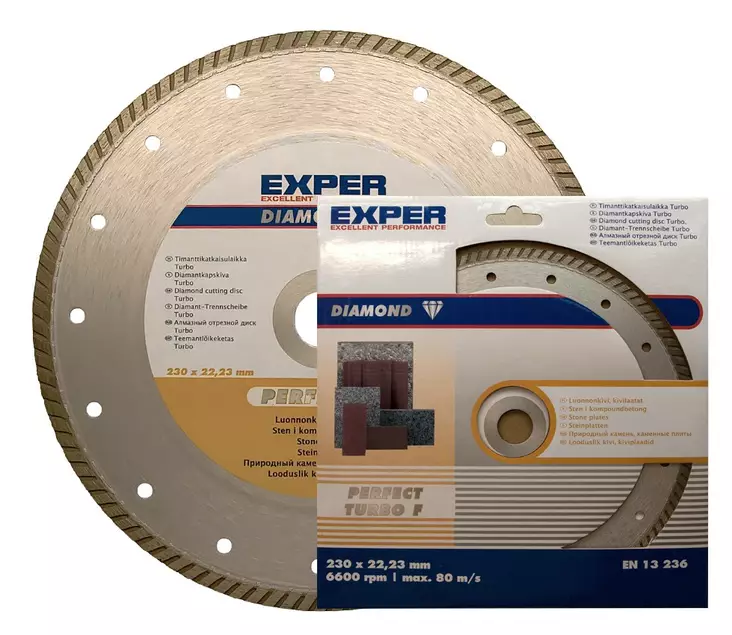 timantti katkaisulaikka turbo - Timanttilaikat ja betonihiomalaikat - 6438081000611 - 2