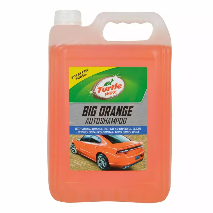 turtle wax autoshampoo big orange 5L - Autoshampoot ja pesuaineet - 5010322751981 - 1