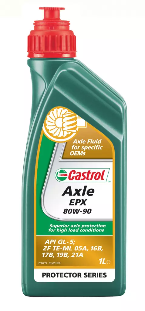 Vaihteistoöljy 80W-90 1L Castrol Transmax Axle EPX - Vaihteistoöljyt - 4008177162411 - 2