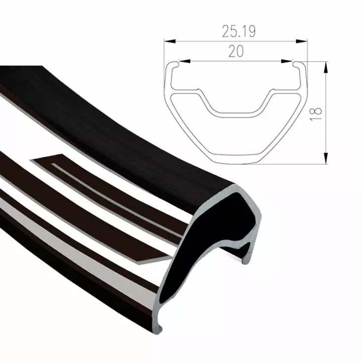 Vanne ALEX 29" 20-622 SC PRO Disk - Polkupyörän vanteet 29", 28", 27,5", 26" - 6438131038571 - 1