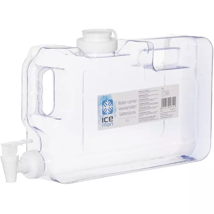 vesikanisteri hanalla 4 litraa - Vesikanisterit ja ämpärit - 6410412048141 - 1