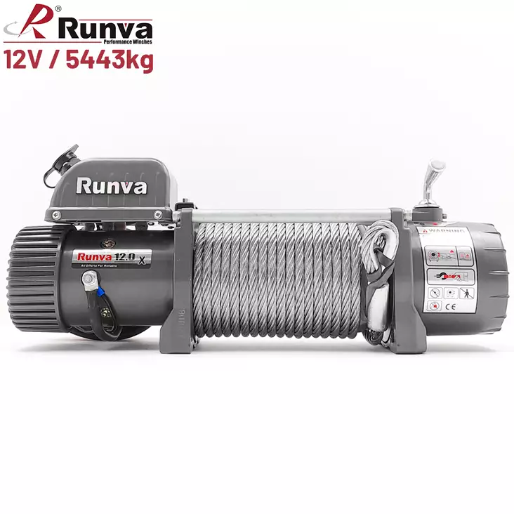 runva 12V 5443kg vaijerilla - Auton vinssit - 48776565601 - 1
