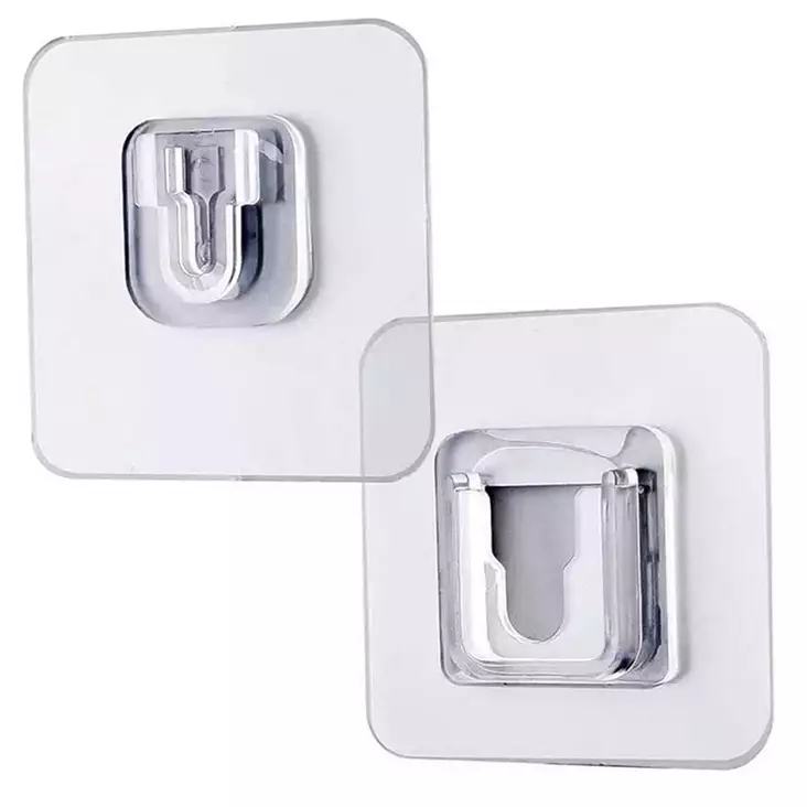 Vahvat voimakoukut seinään nanoteippikiinnitys - Kiinnityshaat ja salvat - 6438152023341 - 1