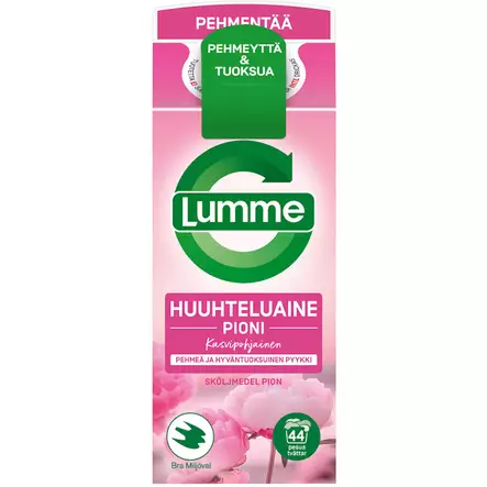 Lumme pionintuoksuinen huuhteluaine750 ml - Huuhteluaineet ja pyykkietikat - 7046110330012 - 1