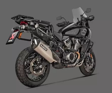 Äänenvaimennin Akrapovic Slip-On Line Titaani Pan American 1250  - Moottoripyörän äänenvaimentimet - 3831126408152 - 3