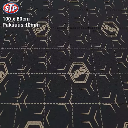 vaimennusmatto 100 x 50cm 10mm - Auton vaimennusmatot - 6430042122622 - 1