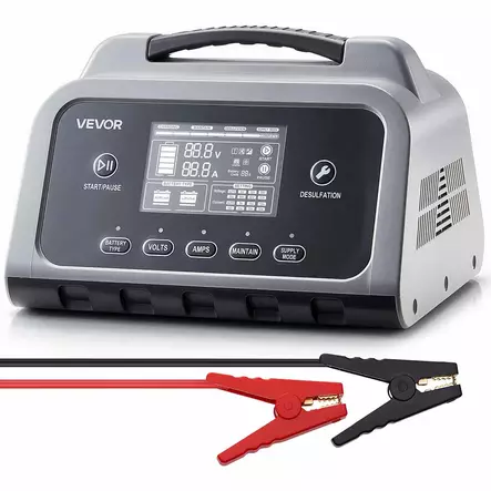 Vevor 25 a akkulaturi lyijy ja lifepo4 akuille - LiFePO4-akun laturit ja DC–DC-muuntimet - 6438471033182 - 2