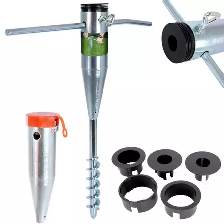 Kiinnitysankkuri maahan - Aurinkovarjot ja varjonjalat - 8718158055552 - 1