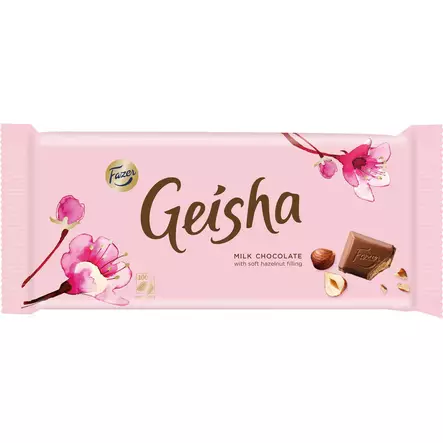 geisha suklaalevy 121g - Suklaalevyt ja konvehdit - 6416453015562 - 1