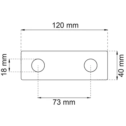 Habo 1368 2 pyyhenaulakko terästä piilokiinnityksellä - Vaatekoukut - 7317900187872 - 2