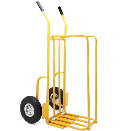 keltainen nokkakärry jatkonokalla, halkokärry logcart - Klapisäkit ja halkokärryt - 6438168097152 - 1