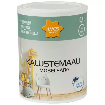 Ilves kalustemaali v40 sinivihreä 0,7l - Talomaalit - 6430026955222 - 1