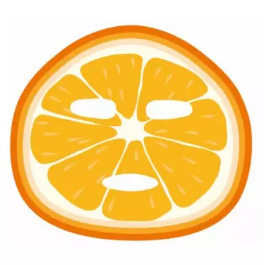 Appelsiininaamio kangasmaski - Kasvohoito - 8720964893402 - 2