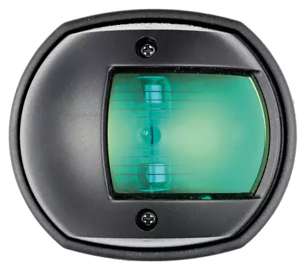 Kulkuvalo Compact 12 musta vihreä - Veneen kulkuvalot - 8033137012372 - 1