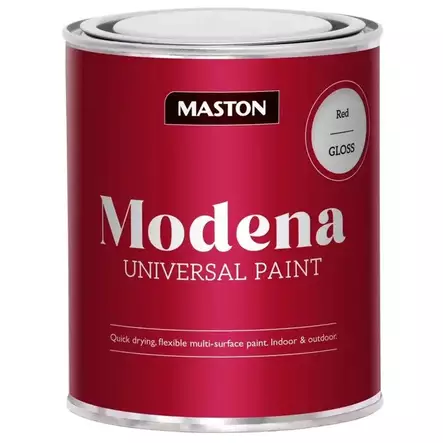 Maston modena punainen yleismaali - Talomaalit - 6412496040042 - 1