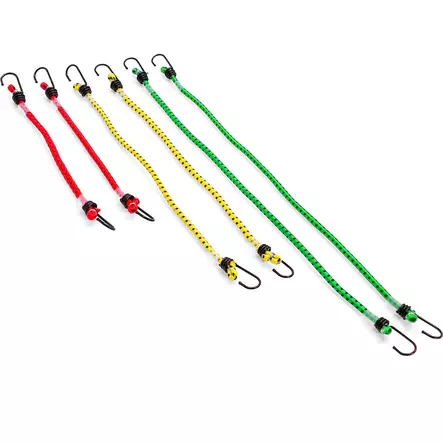 kiinnitysköydet, mustekalat 6 kpl pakkaus - Mustekalat ja kumiköydet - 6438168070582 - 2