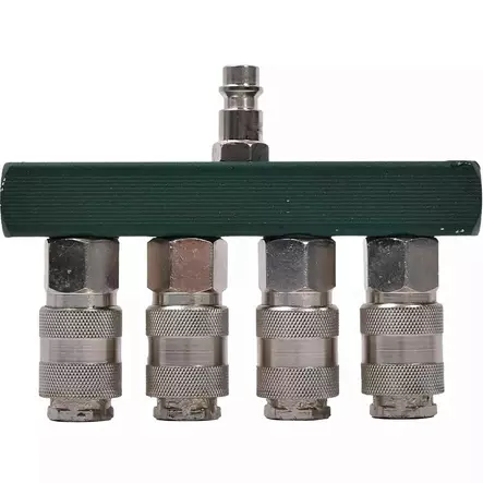 Finbullet paineilma jakoventtiili 4in1 - Paineilmaliittimet - 6438152029992 - 1