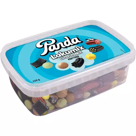 Panda lakumix partybox 550 g - Karkkipussit  - 6412500039512 - 1