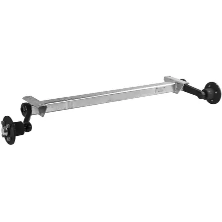 Peräkärryn akseli 750kg A-1600mm 4X100 - Peräkärryn navat, akselit ja iskarit - 6418914441422 - 1