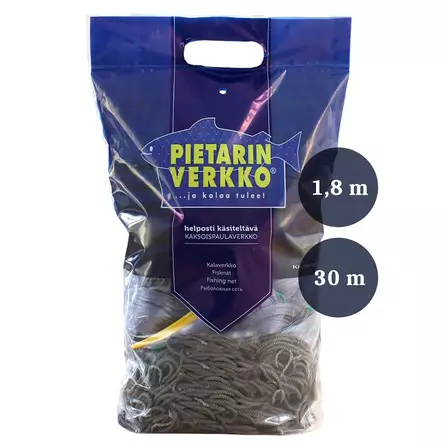Pietarin kaksoispaulaverkko 45 x 1,8 x 0,15 / 30m - Kalaverkot - 6418252345352 - 1