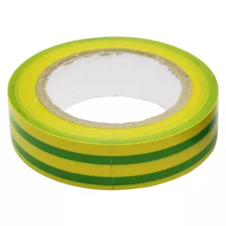 Sähköteippi keltavihreä - Sähköteipit ja vulkanointiteipit - 6438140926012 - 1