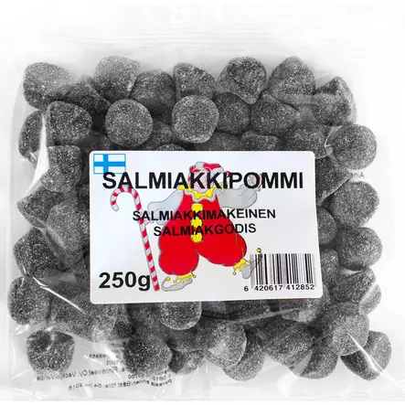 Tivoli salmiakkipommi 250 g - Karkkipussit - 6420617412852 - 1