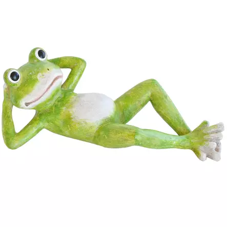 Sammakko koristepatsas makoileva - Koriste-esineet - 6416906886732 - 1