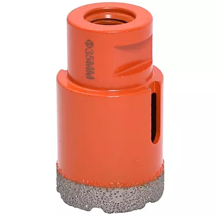 Oranki timanttiporanterä 35x60 mm m14 kuivapora kaakelille, kivelle ja betonille kulmahiomakoneeseen - Levyporat ja erikoisterät - 6438152037492 - 1