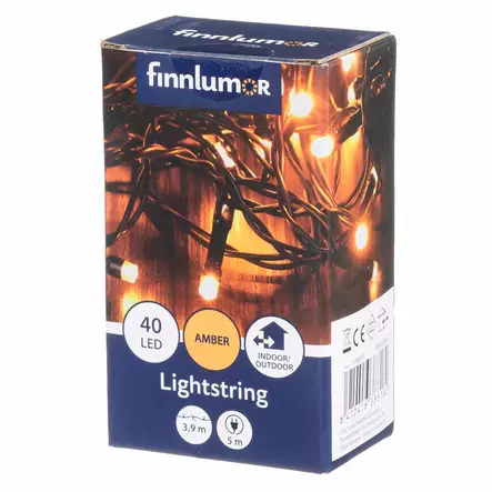 Valosarja amber 40led - Valosarjat ja valonauhat - 6410416388182 - 2