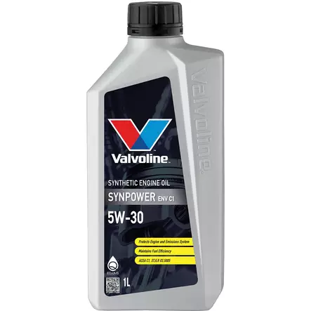 Valvoline synpower 5w 30 moottoriöljy 1 litra - Auton moottoriöljyt - 8710941022222 - 1