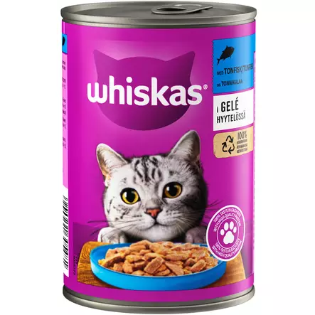 Kissan märkäruoka tonnikalaa hyytelössä 400g - Kissan märkäruoka - 6438471288612 - 2