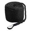 Ankkuriköysi Qvarken Classic koussilla 14mm 40m musta - Veneen kiinnitysköydet ja kettingit - 6438235214222 - 1