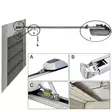 Vevor autotallin oven avaaja 800n kaukosäätimellä - Autotallin ovenavaajat ja nostotyökalut - 6438471345742 - 4
