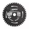 Pyörösahanterä pro 165x20 mm 40t akkupyörösahoille - Kuviosahanterät - 6438152037232 - 1