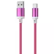 Punottu latauskaapeli usb c - HDMI-, USB- ja datakaapelit - 6430076524102 - 1