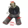 Alatukivarren pallonivel 64mm m14 - Mönkijän alustanosat ja tukivarret - 6438471339642 - 2