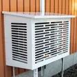 Valkoinen suojakotelo ilmalämpöpumpulle jauhemaalattua terästä - Ilmalämpöpumput - 6430077740372 - 2