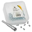 Ruuvattavat nastat 9 mm 100 kpl - Crossirenkaat ja mopon renkaat - 6438014157542 - 1