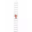 Ho ho ho led joulupukki 220 cm valotikkailla - Valokoristeet - 6435200322302 - 3