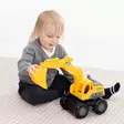 Muovinen kaivinkone lapsille - Leikkiautot ja työkoneet - 6410413296152 - 2