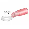 kutisterengasliitin M8 0,5-1,5mm2 5kpl punainen - Kutistesukat ja yleistarvikkeet - 6438255200632 - 2