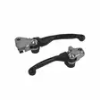 Kytkin- ja jarruvipusarja Polisport SX 14-15BK - Kytkin- ja jarruvivut sekä kahvat Motocross, enduro - 5604415130472 - 2