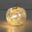 Lasinen led omena 7,5 cm kirkas - Koriste-esineet - 6410416482682 - 3