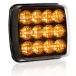 Optibeam dark phantom takavalo oranssi - Peräkärryn äärivalot ja polttimot - 6438255009532 - 3
