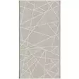 Beige käytävämatto geometrisella kuviolla - Lattiamatot - 6410416417752 - 1