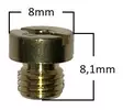 Pääsuutin 68 Dellorto 6mm - Crossin ja mopon suuttimet - 4250362475312 - 2