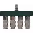 Finbullet paineilma jakoventtiili 4in1 - Paineilmaliittimet - 6438152029992 - 1